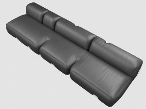 vicenzo de cotiis dc0705a sofa 3D Modell