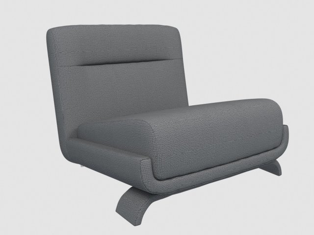 vicenzo de cotiis dc103a lounge chair 3D Модель .c4d .max .obj .3ds .fbx .stl .blend