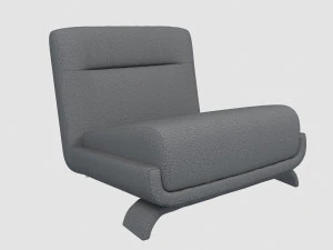 vicenzo de cotiis dc103a lounge chair 3D Model
