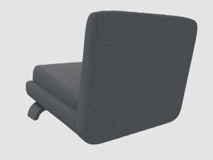 vicenzo de cotiis dc103a lounge chair 3D Модель