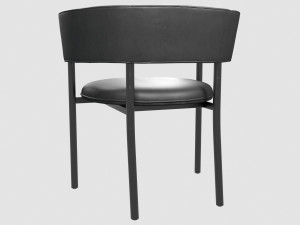 font regular armchair mobel copenhagen by studio david thulstrup Model 3D