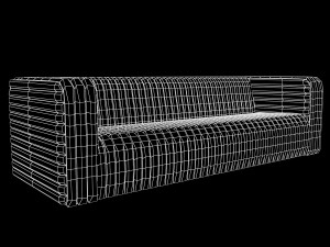 loma sofa by kelly wearstler 3D 모델