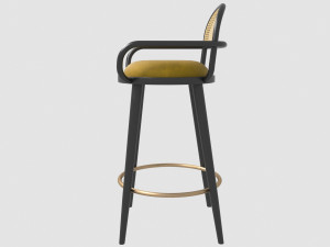 luc bar chair by mambo unlimited ideas Model 3D