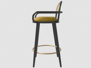 luc bar chair by mambo unlimited ideas 3D Model