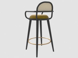 luc bar chair by mambo unlimited ideas Model 3D