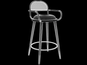 luc bar chair by mambo unlimited ideas 3D Model