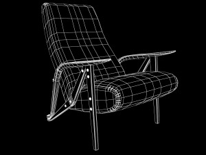 gilda armchair zanotta 3D Модель