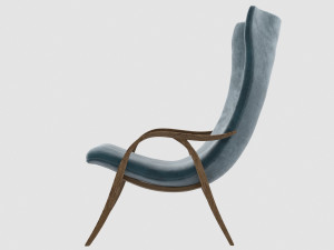 signature armchair fh429 by carl hansen 3Dモデル