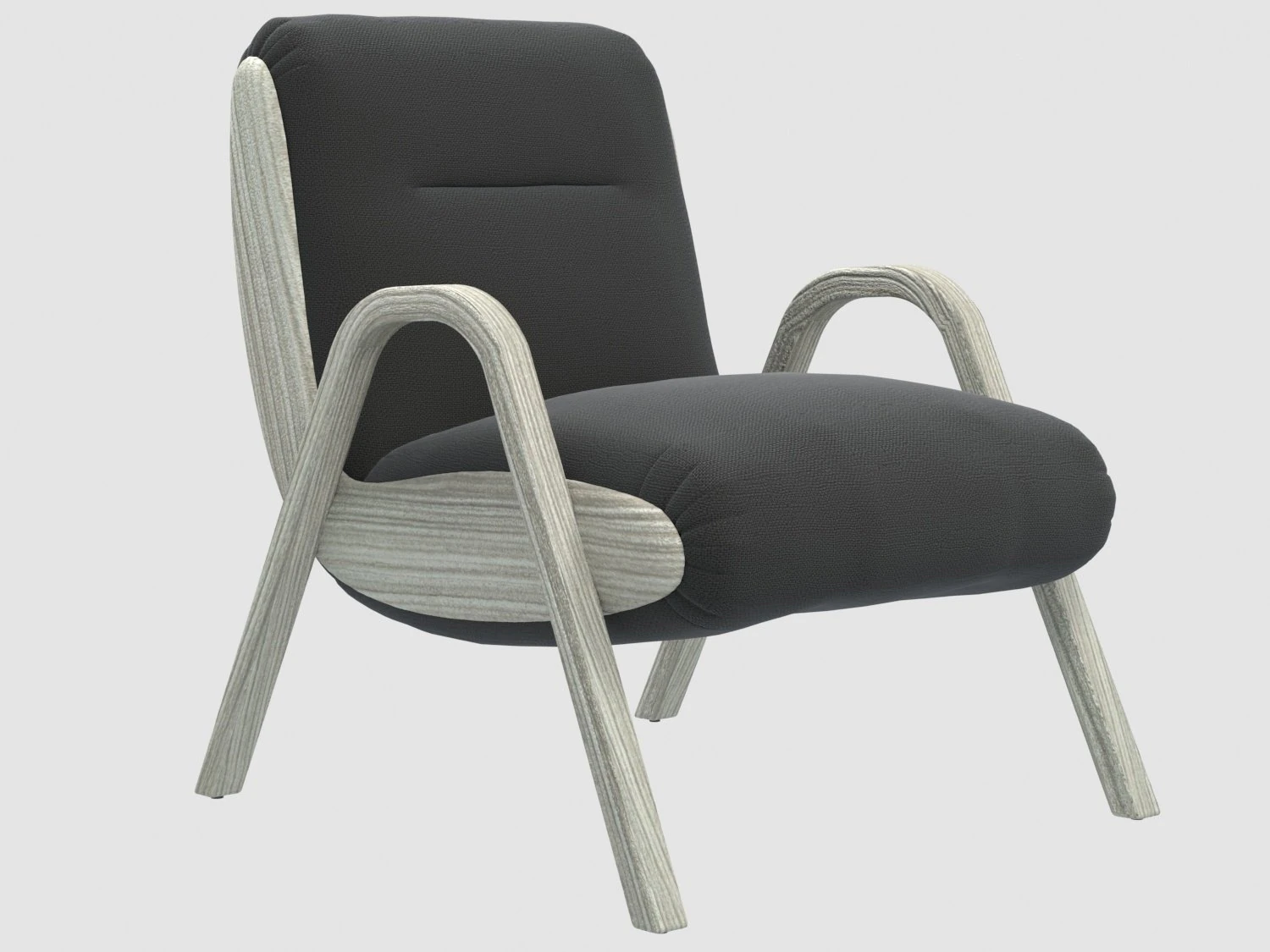 camden lounge chair by kelly wearstler 3d 3D Model .c4d .max .obj .3ds .fbx .stl .blend
