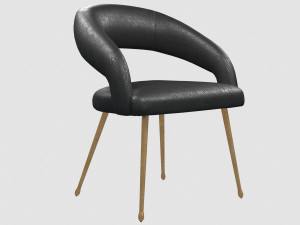 laurel dining chair by kelly wearstler 3D Model