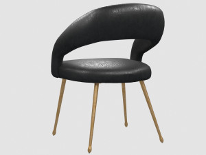 laurel dining chair by kelly wearstler 3D Модель