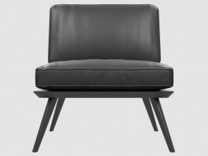 spine lounge suite chair petit fredericia Model 3D