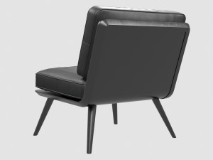 spine lounge suite chair petit fredericia Model 3D
