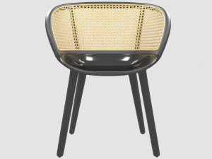 cyborg vienna design armchair by marcel wanders 3D Model
