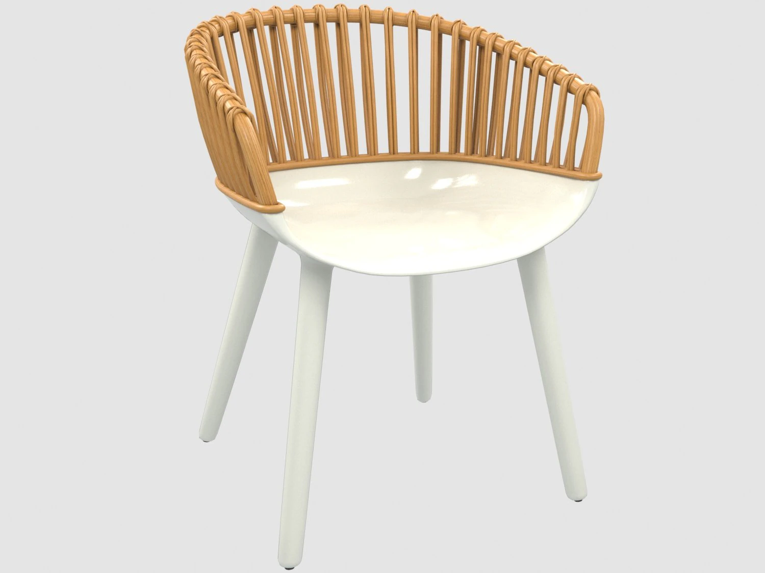 club cyborg armchair by marcel wanders 3D Model .c4d .max .obj .3ds .fbx .stl .blend