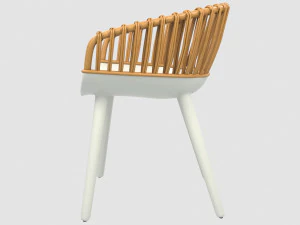 club cyborg armchair by marcel wanders 3D Model