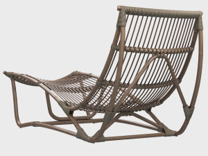 michelangelo chaise longue sika design Model 3D