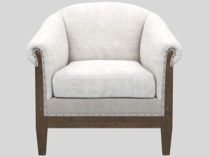 avis nude armchair crearte collection roxy reborn 3D 모델
