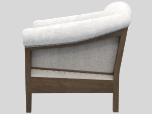 avis nude armchair crearte collection roxy reborn 3D 모델