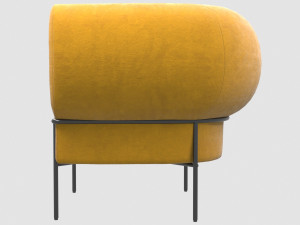 madda lounge chair by michael felix 3D Model
