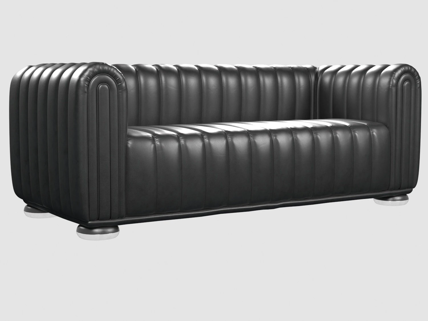 club 1910 sofa by josef hoffmann 3D Model .c4d .max .obj .3ds .fbx .stl .blend 