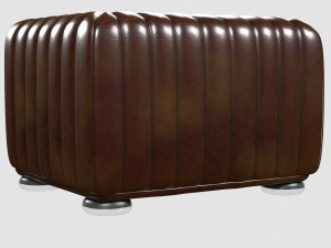 club 1910 chair by josef hoffmann 3D Модель