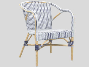 madeleine dining chair by sika design 3D 모델