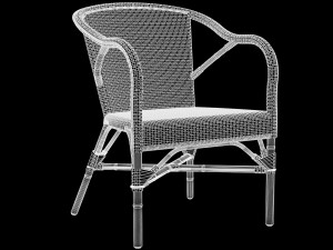 madeleine dining chair by sika design Model 3D