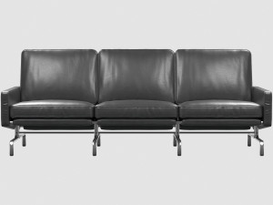 pk31 sofa poul kjaerholm 3D 模型