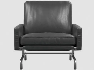 pk31 lounge chair poul kjaerholm 3D Model