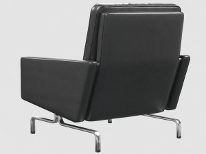 pk31 lounge chair poul kjaerholm Model 3D