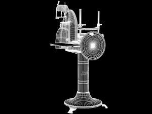 van berkels vintage meat slicer ii Modèle 3D