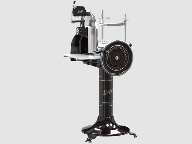 van berkels vintage meat slicer iii 3D मॉडल .c4d .max .obj .3ds .fbx .stl .blend 