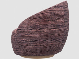 wetherly swivel chair stroke fabric in shell onyx kelly wearstler 3Dモデル