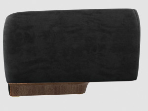 vincenzo de cotiis dc1626a sofa black 3D Modell