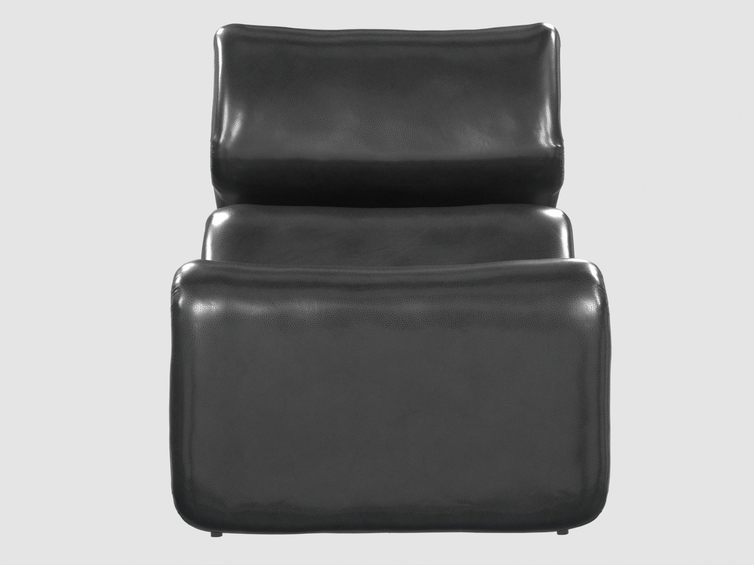 Etcetera Lounge Chair Black Leather By Jan Ekselius 3d Model In Chair 3dexport