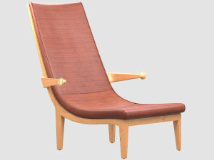 senna lounge chair eriknar 3D Model