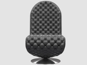 panton system 1-2-3 lounge chair verner panton collection 3D Model