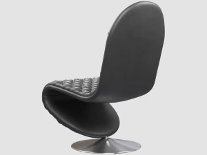 panton system 1-2-3 lounge chair verner panton collection 3D Model