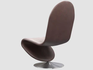 panton system 1-2-3 lounge chair verner panton collection 3D Model