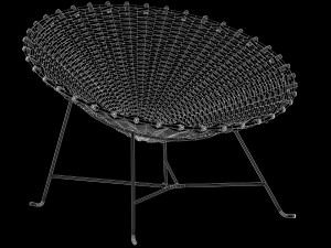 sweet 27 armchair gervasoni 3D मॉडल