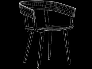 odin chair jamie mclellan 3D Model