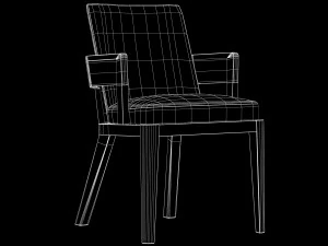 robinson chair collection liaigre 3D Model