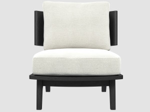 hestia lounge chair liaigre Modèle 3D