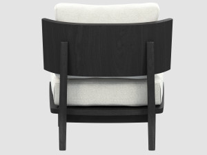 hestia lounge chair liaigre Modèle 3D