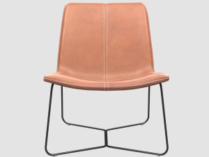 slope lounge chair west elm 3Dモデル