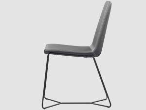 slope chair west elm 3Dモデル