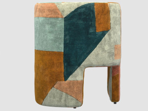 fairfax chair apricot by kelly wearstler 3D 모델
