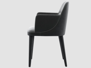 jackie dining armchair by gallotti radice 3D Model