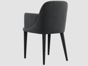 jackie dining armchair by gallotti radice 3D Model